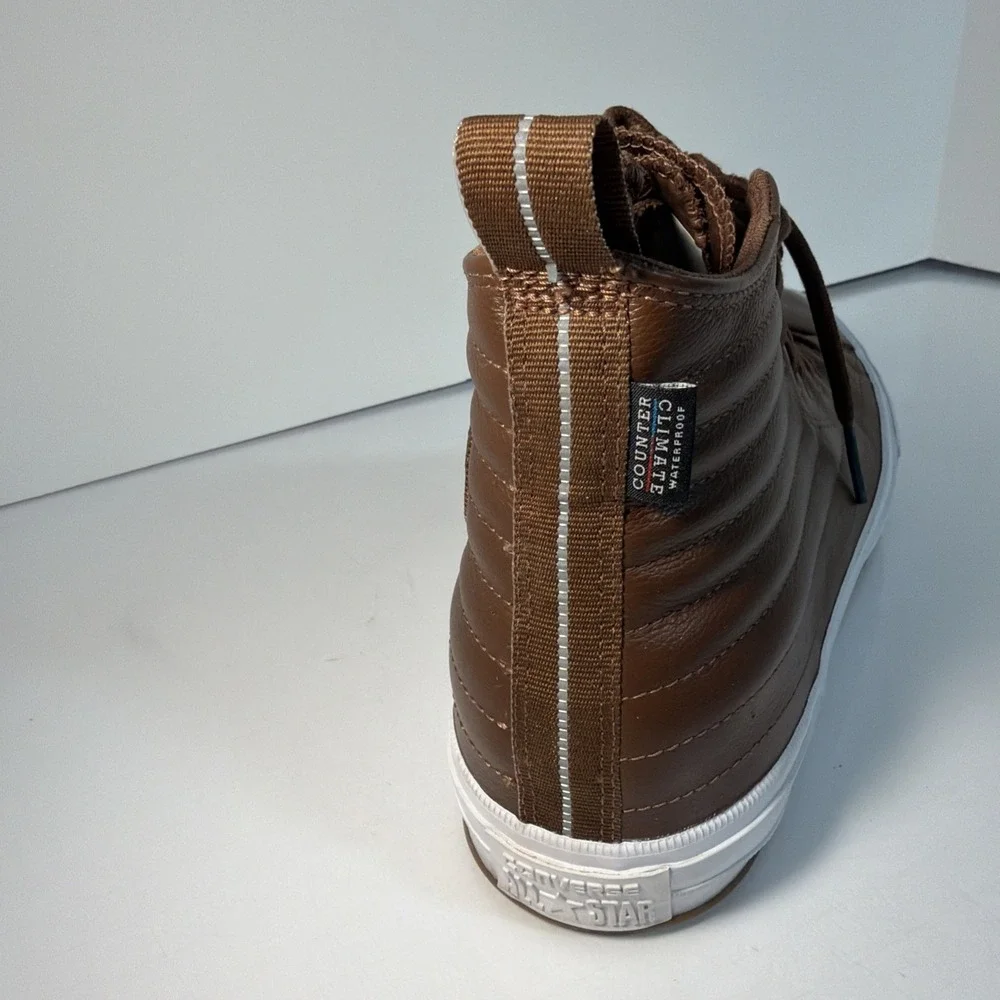 Size 10 - Converse Chuck Taylor All Star Equip Waterproof High Toadstool Tan